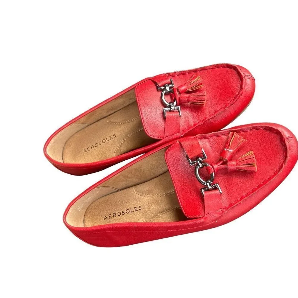 Aerosoles Womens Deanna Driving Loafer Shoes‎ size 7.5